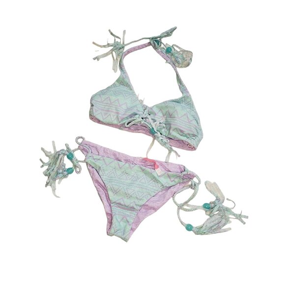 Victoria S Secret Swim Victorias Secret Bikini Set Size Small Green
